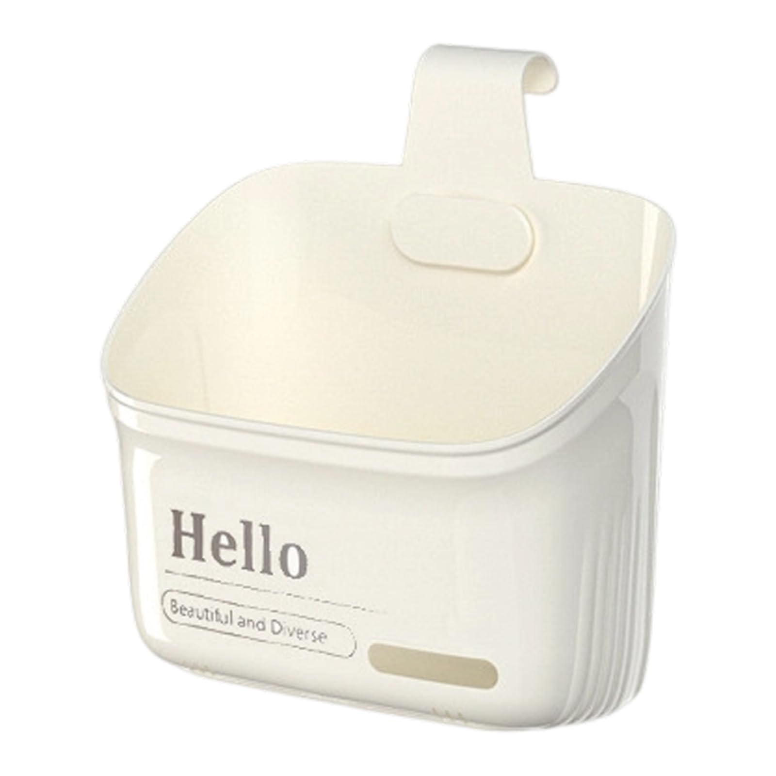 YWLUUOO Wall Mounted Storage Basket for Kitchens Bathrooms Closets Hanging Container for Toiletries Organization Wall Organiser