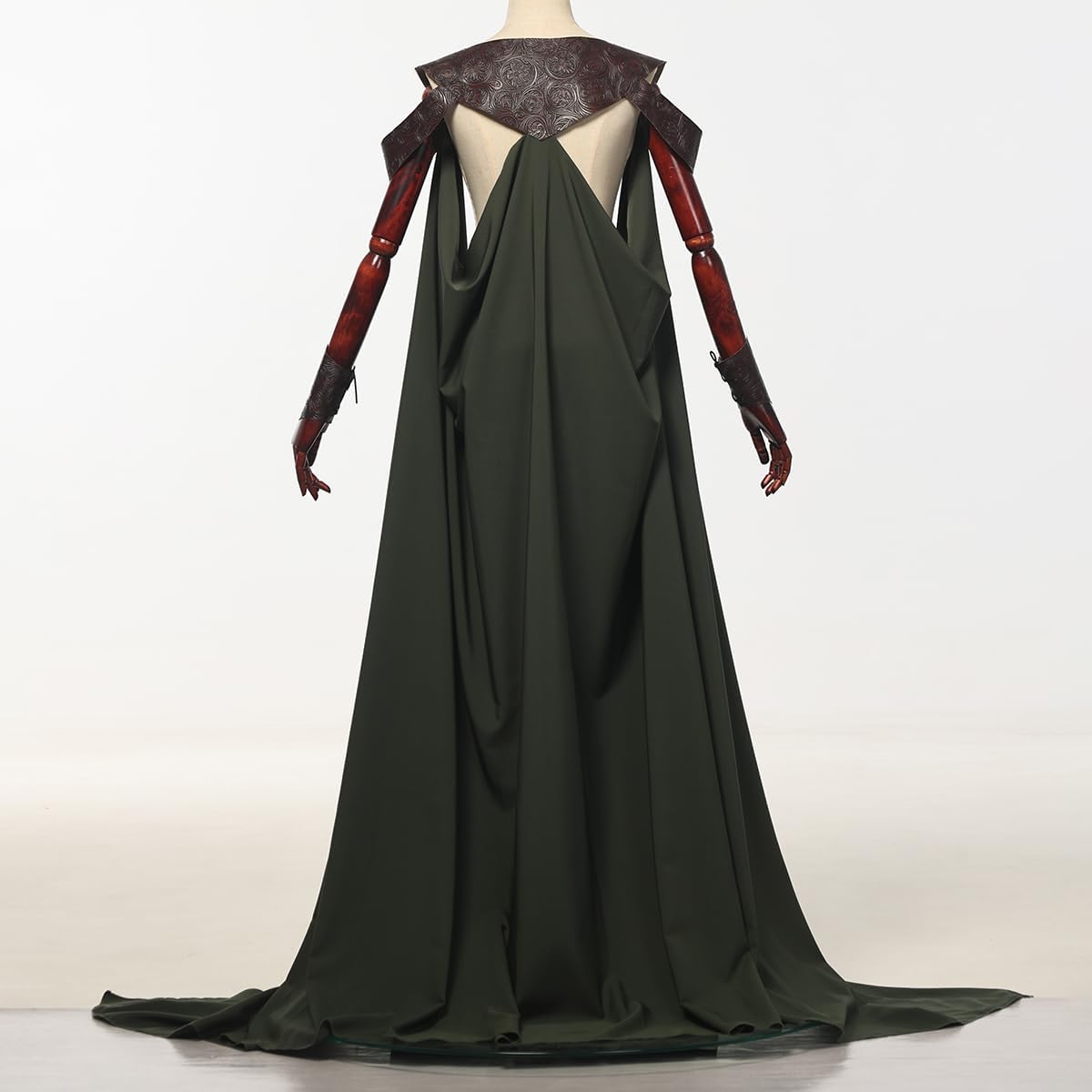 Mystic Elven Cape Medieval Vintage Cape Coat Tulle Wedding Cape Forest Elf Queen Style Elven Costume Accessory