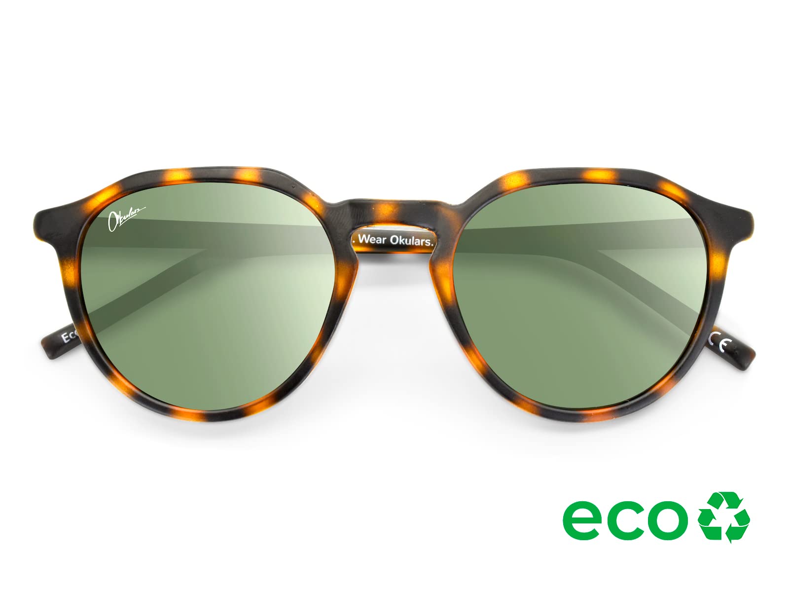 Eco Pacific - Gafas de sol recicladas para hombre y mujer - Filtros UV400 - Talla única