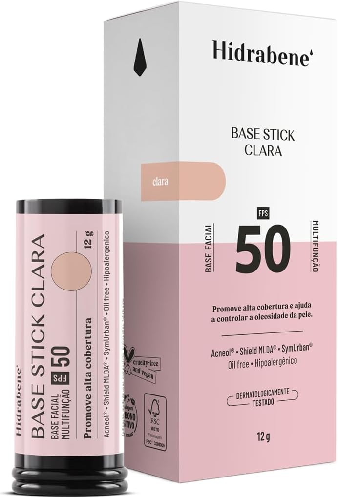 Hidrabene Base Stick Clara – 12 g