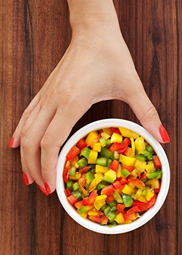 image for Vremi Food Chopper One Piece Salad Vegetable Chopper and Slicer Dicer 