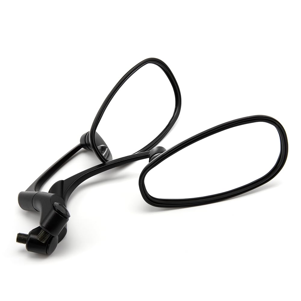 MotorcycleBike Specchio in lega di alluminio Ciclismo Riflettore Ampio Moto Scooter Specchio retrovisore sinistra destra