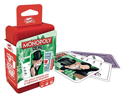 Preisvergleich Produktbild Cartamundi Shuffle Kartenspiel (evtl. Nicht in Deutscher Sprache) Monopoly Deal