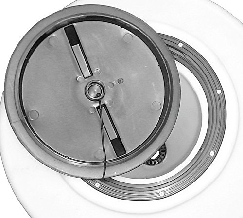 15 Gallon Full Drain Cone Bottom Inductor Tank with Steel Stand - Thumbnail 2