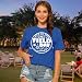 Qskall Womens Field Day Shirt Field Trip Tshirts for Teacher Lets Do This Thing Tee Tops Blue