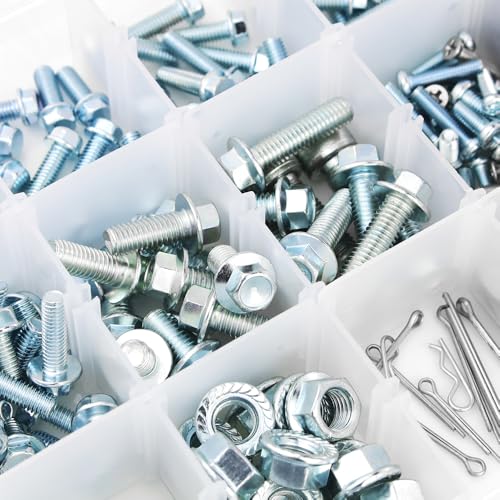 Image of 330PCS ATV Bolts Kit Fit for Polaris Sportsman /Forest /Touring | Heat-Treated Zinc-Plated Steel, Fasteners Kit for Fenders /Plastics /Engine /Frame, Corrosion Resistant