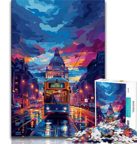 Rompecabezas de 1000 Piezas para Adolescentes Taj Mahal Colorido Ideal para interacción Entre Padres e Hijos a Partir de 14 años 26x38cm