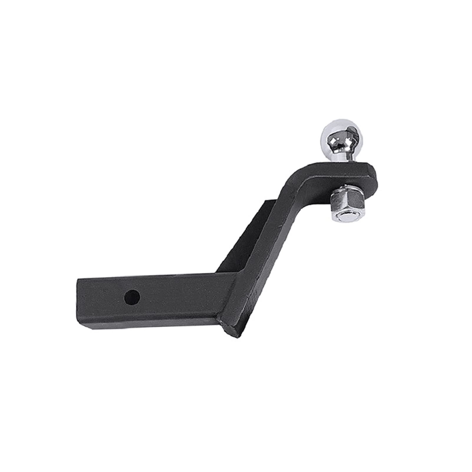Zaczep przyczepy, Heavy Duty 9-calowa stalowa przyczepa Drop Towbar Tongue Ball Mount Hitch Pasuje do 2 calowej łodzi odbiorczej Rv. Części i akcesoria