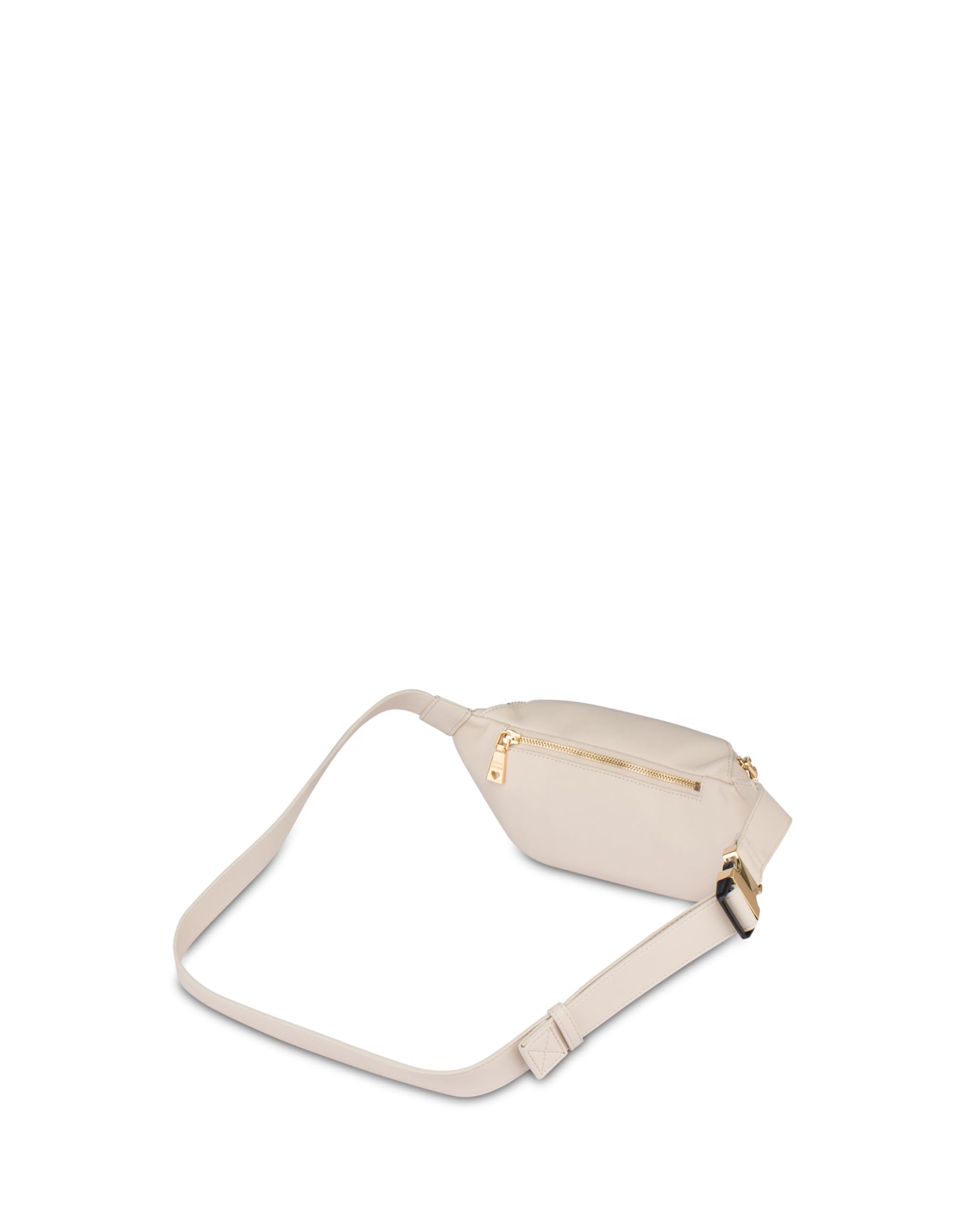 Love Moschino JC4195PP1NKD0110 Fanny Pack Damski, kość słoniowa, pojedyncza, kość słoniowa, Taglia unica