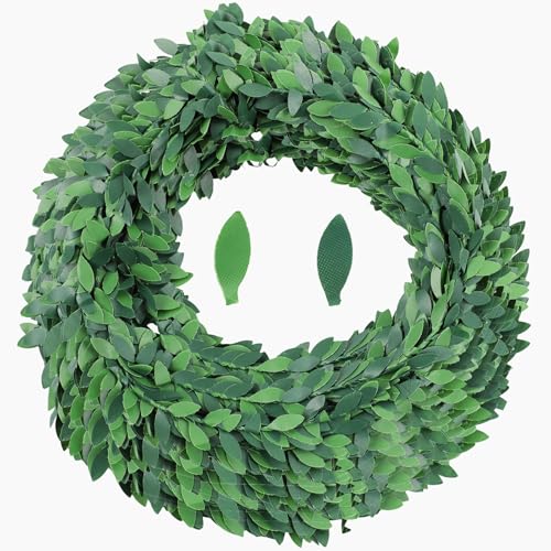 Faux Lierre,Onlvmyur 22,5 M Lierre Artificiel Faux Lierre Decoration Chambre Vert Liane Artificielle Guirlande Feuille pour Murale Mariage Party Deco