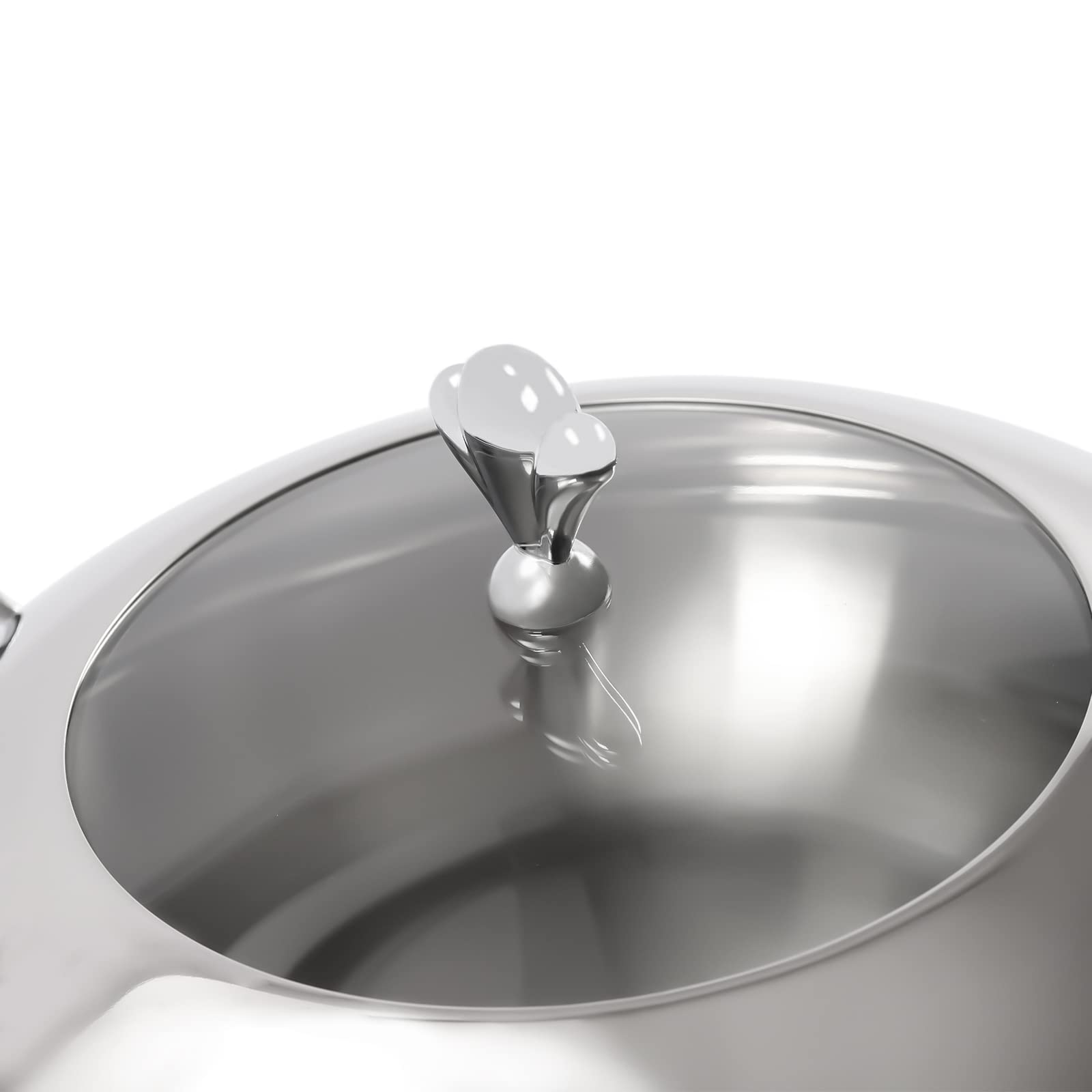 Chafing Dish - Calentador redondo de acero inoxidable, 3 L, para alimentos, calentador de sopa, para catering, buffet y fiestas