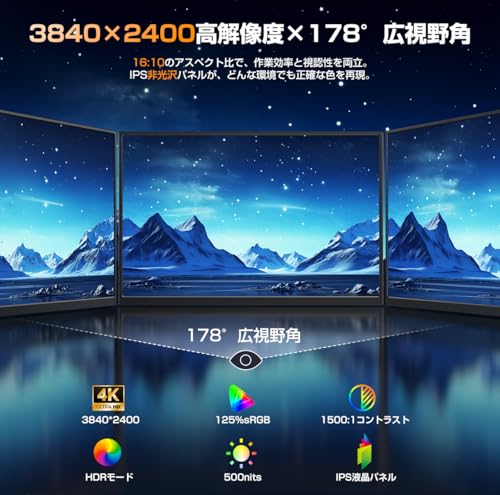 EVICIV モバイルモニター 14.5インチ EVC-1405