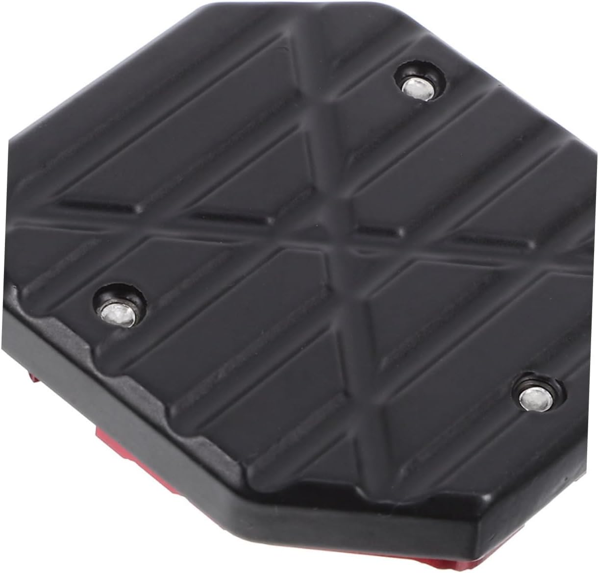 2pcs Motorcycle Kickstand Foot Plate Kickstand Base for Scooters Motorcycles Non-slip Side Stand Plates Shoes