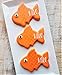 Ann Clark 4-Pc. Fish Cookie Cutters - Cute Goldfish & Angel Fish Shapes, Made in the USA
