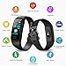 PUBU Fitness Tracker HR, Activity Tracker Watch with Heart Rate Monitor, Waterproof Smart Fitness Watch with Sleep Monitor Step Counter, Call Notice Smart Fitness Band for Kids Women Men