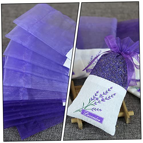 22 bolsas sachet de lavanda hechas a mano miniatura 3