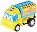 Funcorn Toys Pull Back Car, 12 Pack Assorted Mini Plastic Vehicle Set, Pull Back Truck and Car Toys for Boys Kids Toddler Party Favors,Die Cast Car Toy Play Set