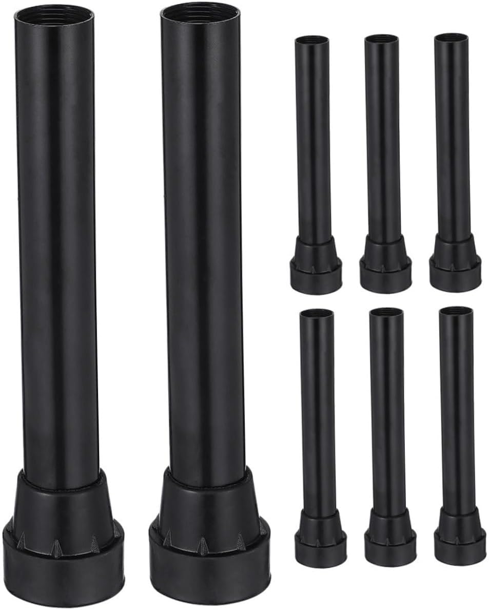 BESPORTBLE 8pcs Trampoline Foot Pads Anti-Slip Leg Tube Caps for Various Models Fit Replacement Parts for Secure Jumping Surface Durable and Nonslip Design