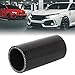 X AUTOHAUX 40mm ID Car Universal Black High Performance Straight Silicone Hose Coupler Intercooler Tube