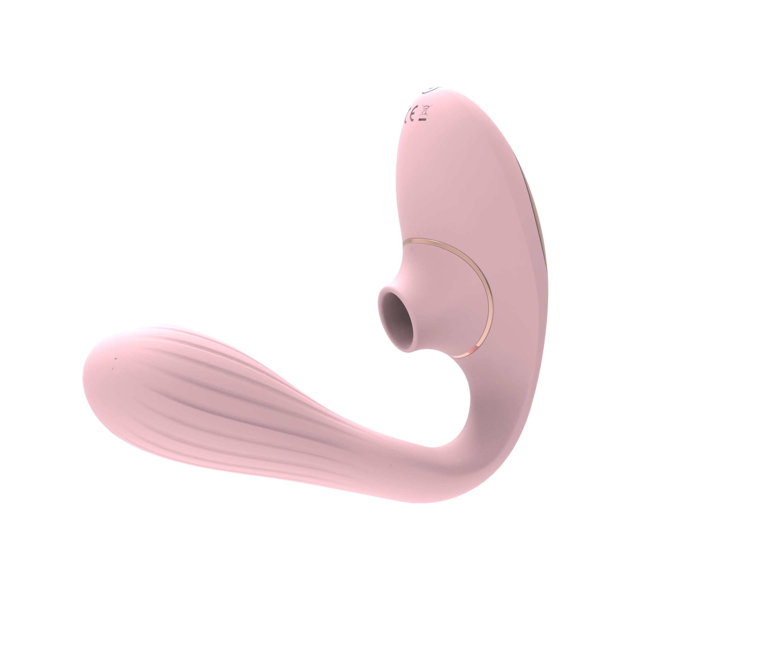 Stimolatore Clitorideo e vibratore femminile SOLO B. Sex-Toy 2 in 1. 10 livelli di intensità. Silicone morbido. Resistente all'acqua. Caricabatterie USB.
