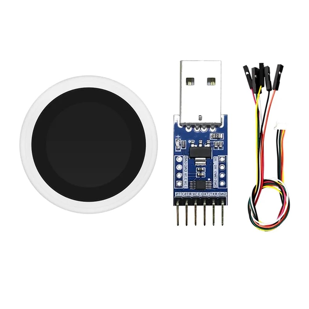 Jnchdghwa As Shown Zw101 Smart Door Access Semiconductor Fingerprint Recognition Sensor Fingerprint Recognition Module 80X 64