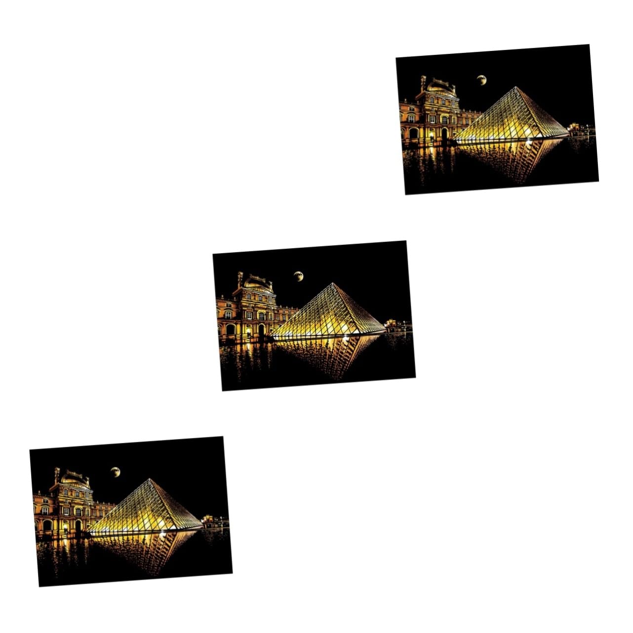 SHINEOFI 3stücke Kratzpapier Kunstset Für Junge Mädchen Und Kreatives Kratzbild Für Graffiti Und Persönliche Zeichnungen Perfektes Für Kreative Köpfe