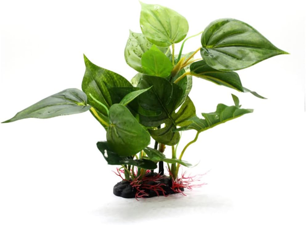 Blufied 水槽用人工水草 アクアリウム 水槽用オーナメント 人工 水草 植物 水槽 内装 飾り 癒し