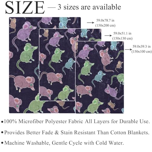 Couverture microfibre chaude et douce finie les frissons en hiver - 5