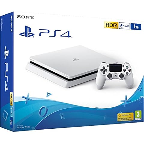 Consola PS4 Slim Blanca 1TB Cover