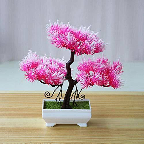 TOMHY Mini Pine Tree Artificial Bonsai Simulated Plant Home Garden Decor Ornament