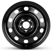 New OEM Replacement Wheel 17x7.5 in for 2006-2011 Ford Crown Victoria Painted Black Steel Rim 5-114.3mm