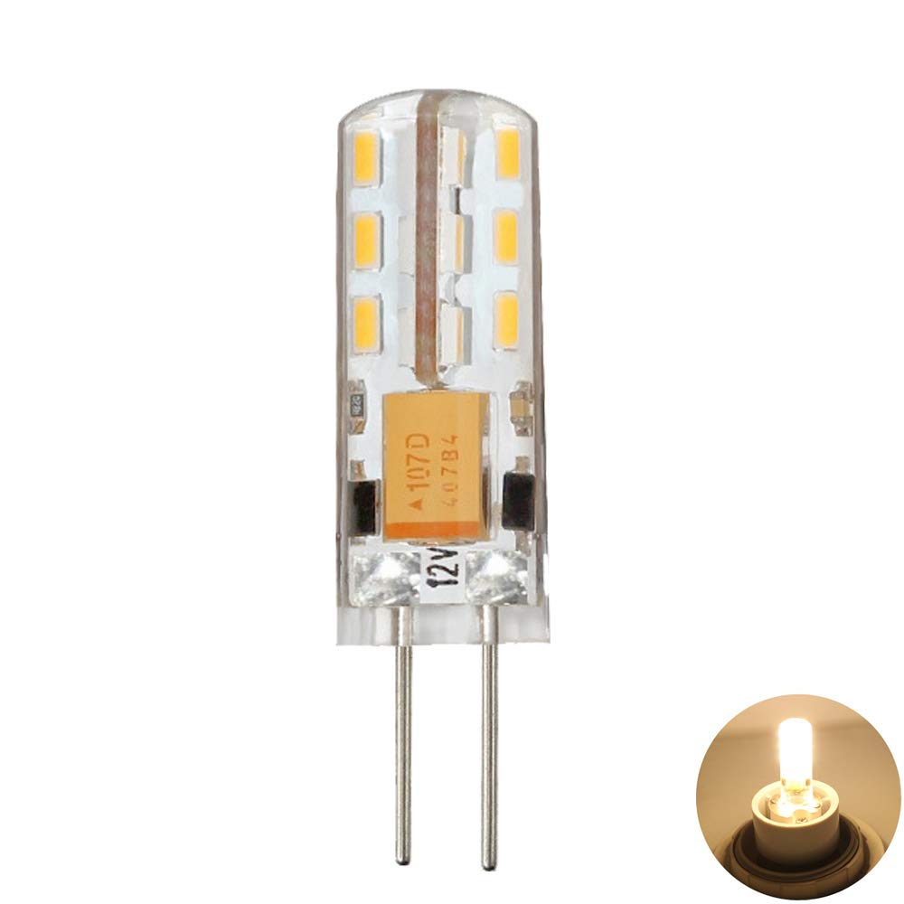 1Pack Set G4 24 SMD LED Warm White 130-150LM Mini Corn Light Bulb Lamps 1 5 Watt AC