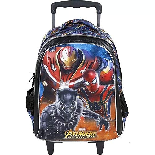 Mochila G Rodinhas Os Vingadores Marvel Avengers Xeryus