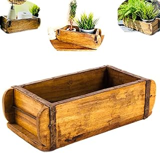 Ember Home Original Wooden Brick Mould, vintage storage box, decorative box, multi-purpose box for shelves, garden storage box, wooden desk organiser, custom shelf.