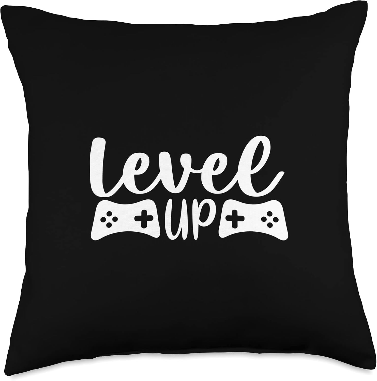 Level Up - Funny Video Gamer, Gaming Humor Joke Throw Pillow