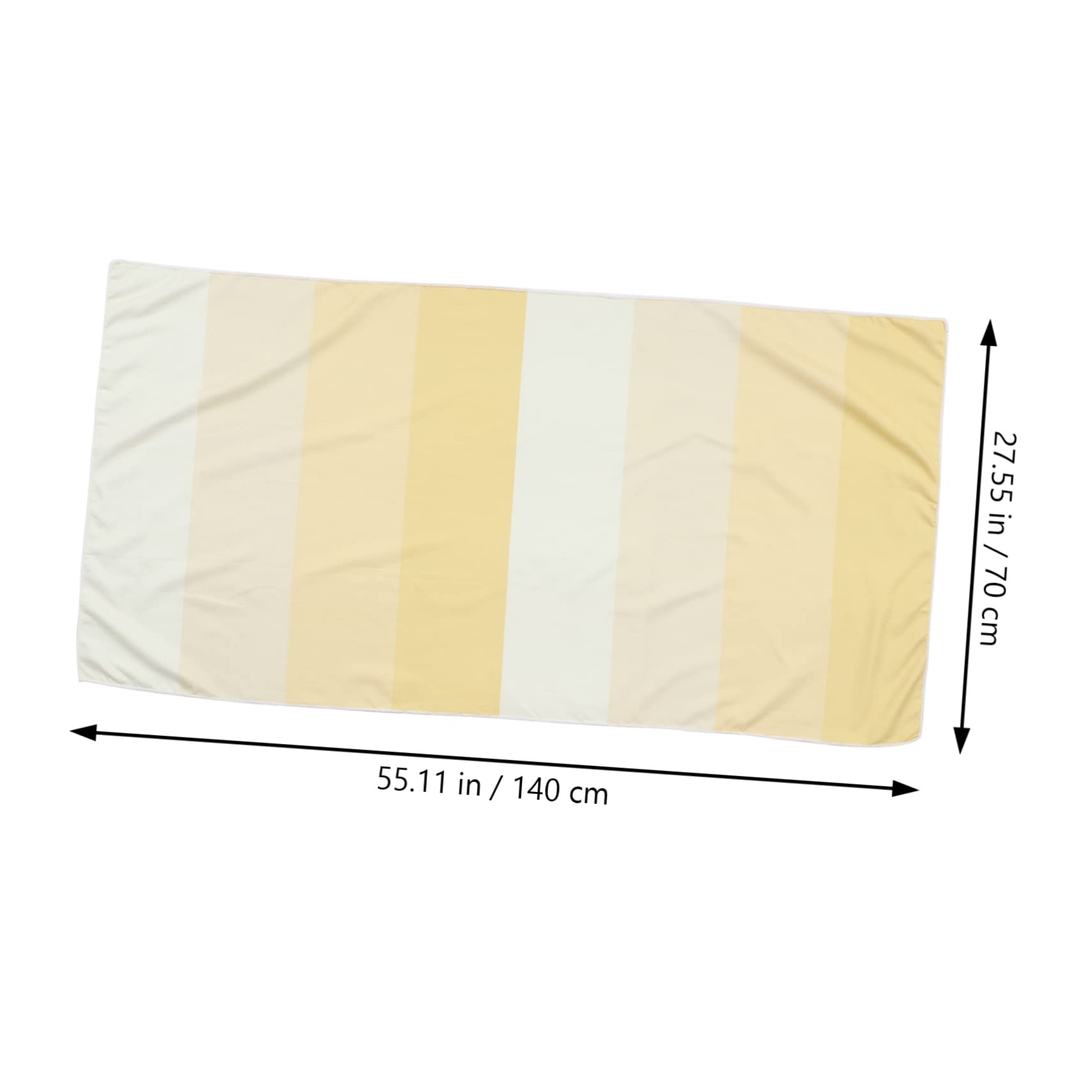 PRETYZOOM 5 Pz telo da bagno telo mare da bagno da viaggio teli mare decorativi asciugamano portatile asciugamano palestra per sauna teli in microfibra fibra superfine