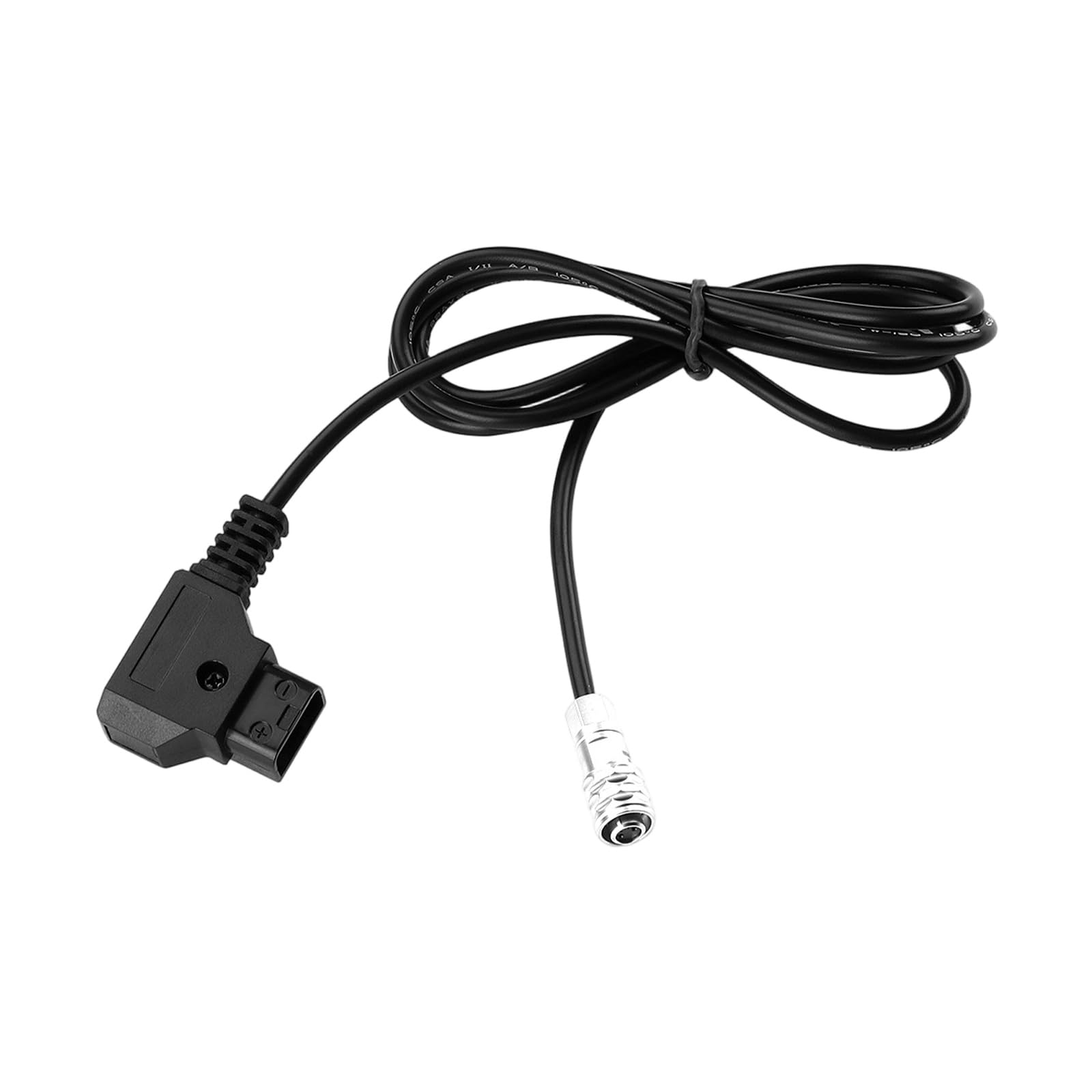 Carotoe 100Cm 19/39 / 59In Power Cord Portable For Camera Equipment V Mount Battery D-Tap Power Cable Secure Connection Charging Wire V Mount Battery Link Cable