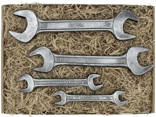 Schokolade Geschenkset mit Schraubenschl&uuml;sseln &ndash; Lustiges Werkzeug-Motiv &ndash; S&uuml;&szlig;e Geschenkidee f&uuml;r Handwerker & Mechaniker