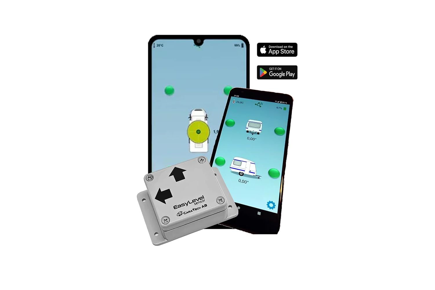 ProPlus EasyLevel Niveau à Bulle Numérique Bluetooth IP65 94x58 mm