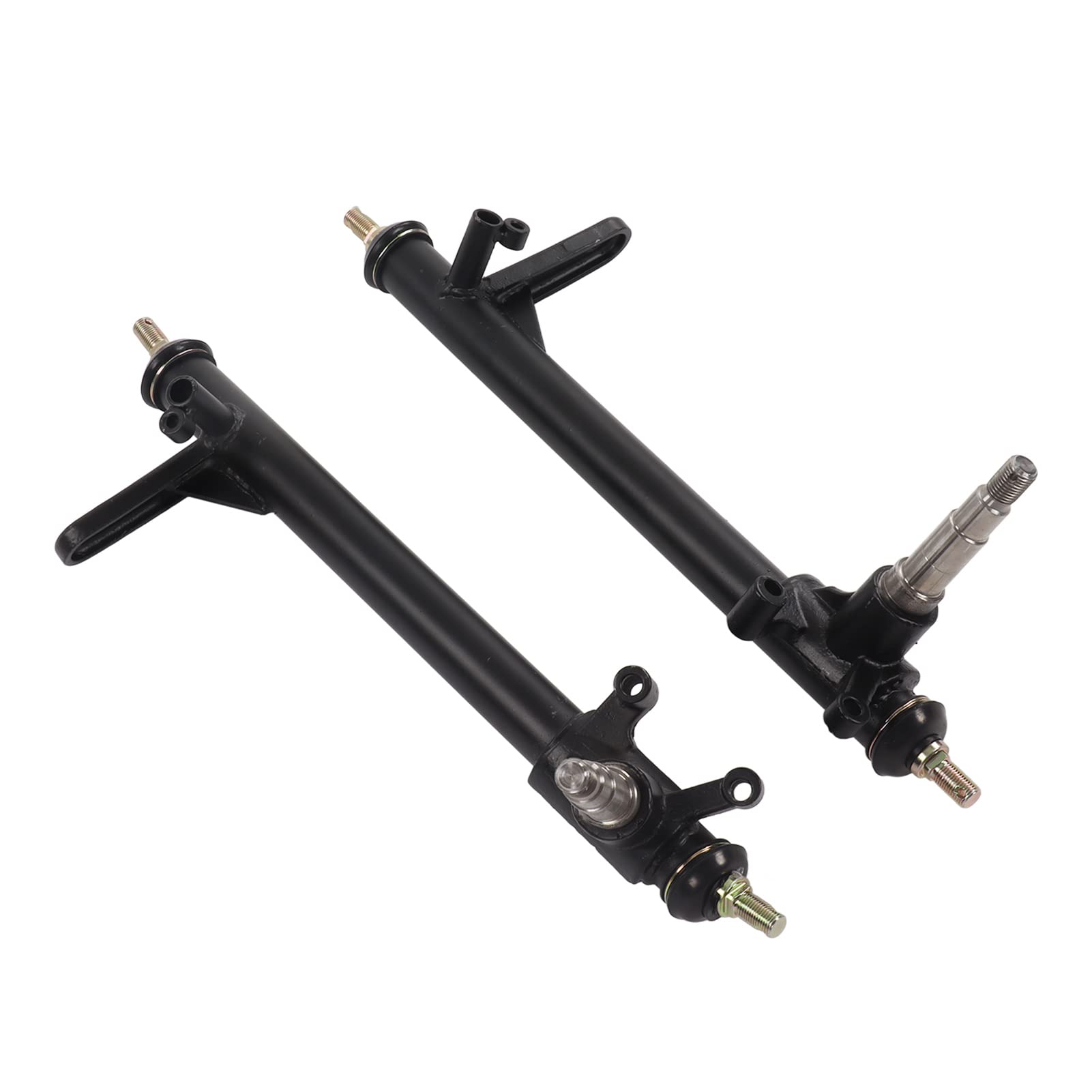 UTV Steering Strut Knuckle Spindle, 1 Pair Quad Bike Accessory Sturdy Durable 420mm for 150cc 200cc 250cc Go Kart