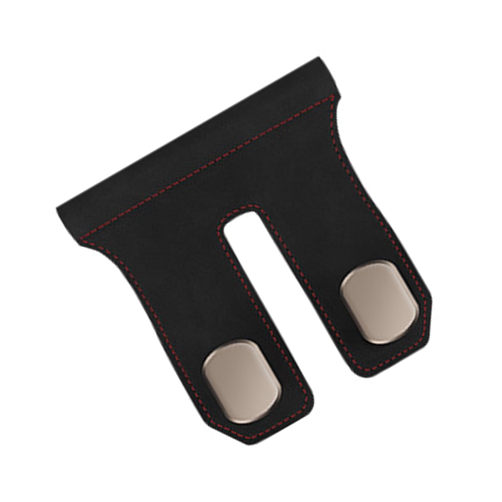 Woedpez Space Saving Auto Glove Compartment Hanger Organizers Leather Alloy Design for Most Vehicles Handbags Car Glove Box Hanging Organizers