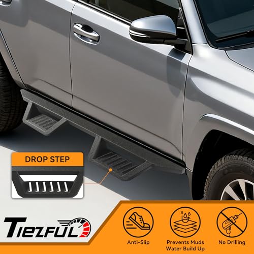 Estribos para Toyota 4Runner 2010-2024 sin faldones laterales miniatura 4