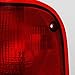 AKKON - For 1993-1997 Ford Ranger Pickup Truck Red Clear Rear Tail Light Brake Lamps Replacement Pair Left + Right
