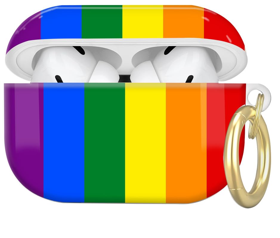 Compatible with AirPod Pro 2nd//1st Generation Case Cover with Key Chain,Full Protective Shockproof Wireless Headphone Case for Airpod Pro 2023/2022/