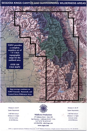 Sequoia, Kings Canyon, and Surrounding Wilderness Areas