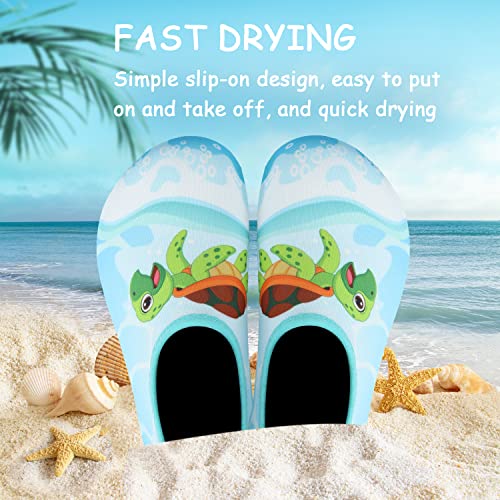 Image of ANLUKE Kids Boys Girls Water Shoes Barefoot Aqua Socks Fast Dry Beach Swim Outdoor Sports Shoes for Toddler