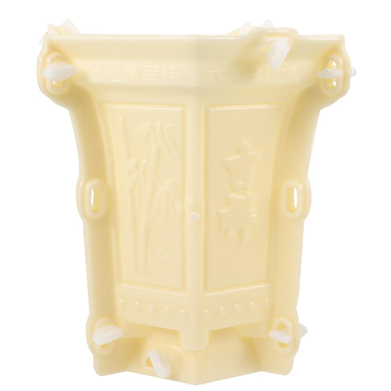 Molde Hexagonal De Plástico para Macetas De Hormigón Y Cemento, Ideal para Crear Maceteros Decorativos Y Manualidades En Casa, 22 Cm De Altura
