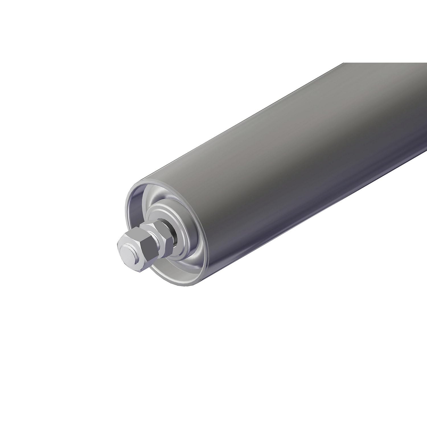 Gura | Stahl-Tragrolle | Rollen-Ø 60 mm | Gewindeachse M 12 x 20 | Länge 500 mm