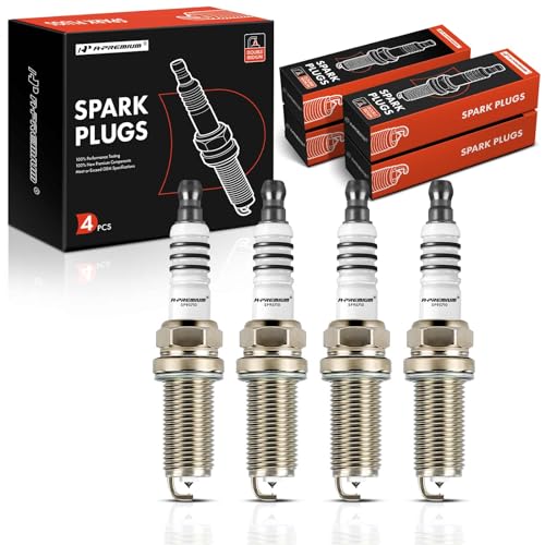 A-Premium Double Iridium Spark Plugs Compatible with Acura ILX 2013-2015
