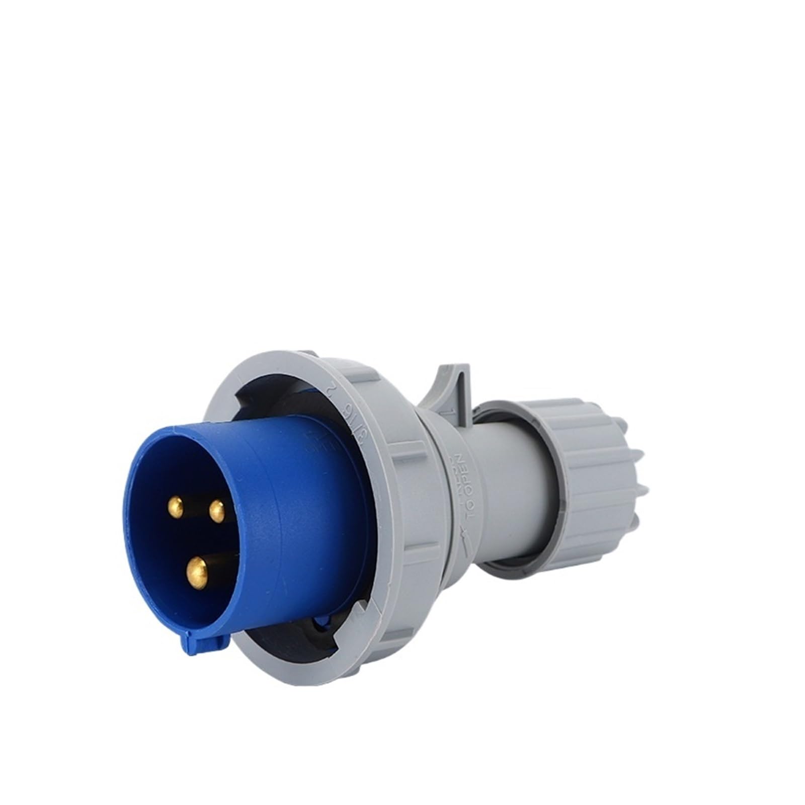 Enchufe industrial impermeable PCE IP67 europeo de 3 núcleos para 220V